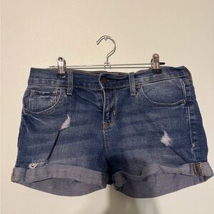 Old Navy Distressed Blue Jean Shorts